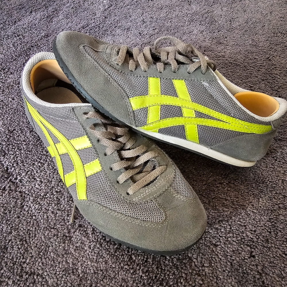 Onitsuka Tiger machu racer grey lime
